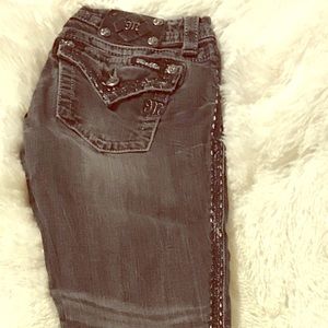 ⚜️Miss Me Jeans, Black, Skinny 28